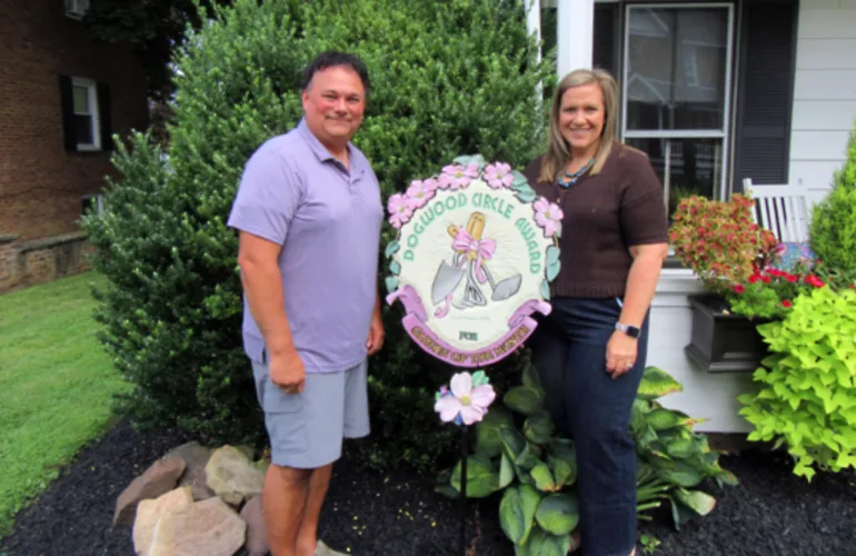 Bottorfs earn September Garden of the Month Award